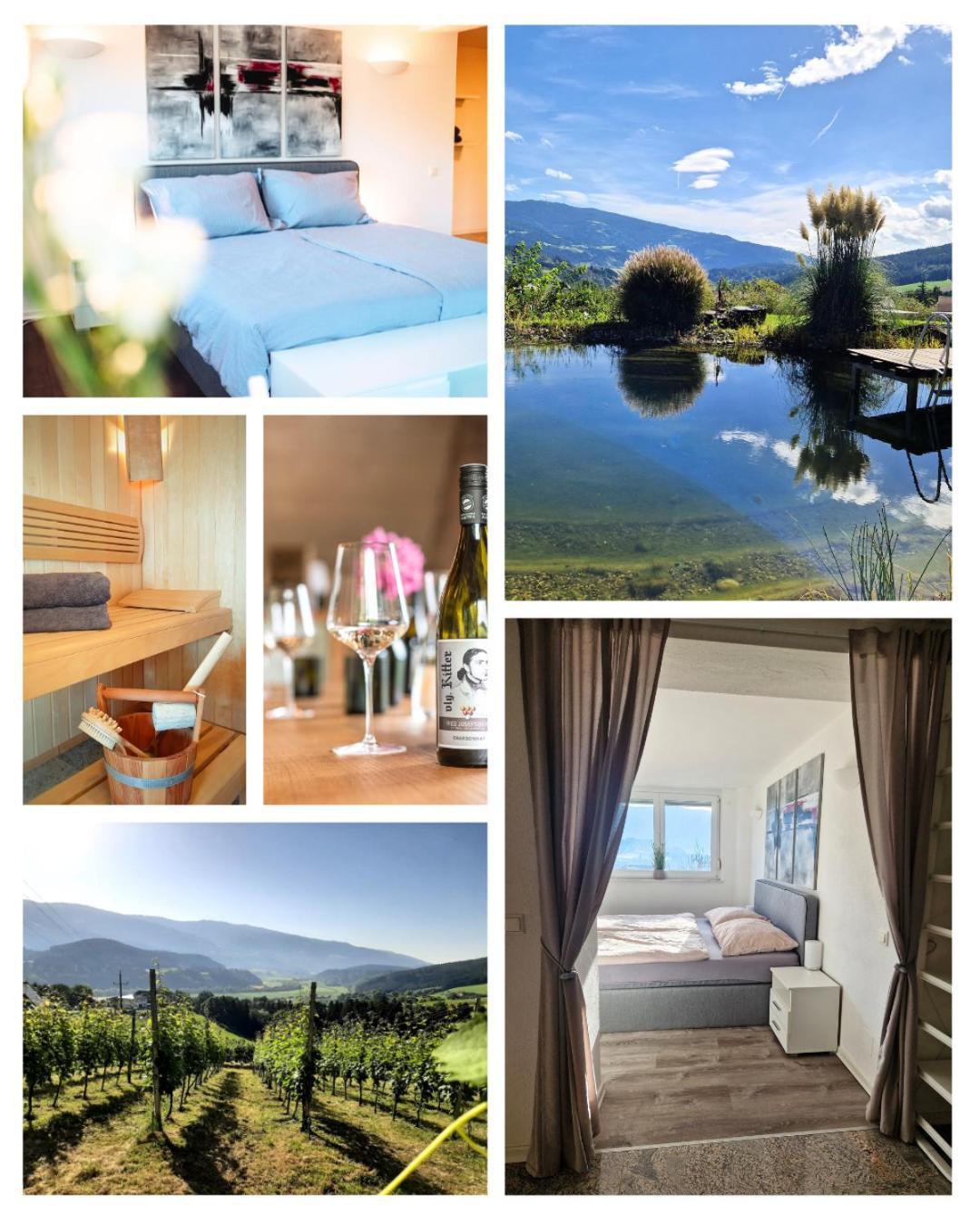 Auszeit Am Weinhof Apartment Loschental Luaran gambar